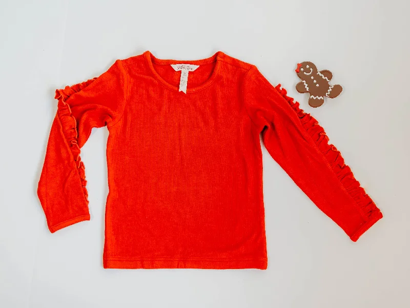 Ruffleberry Red Ruffle Tee (Pre-Order)