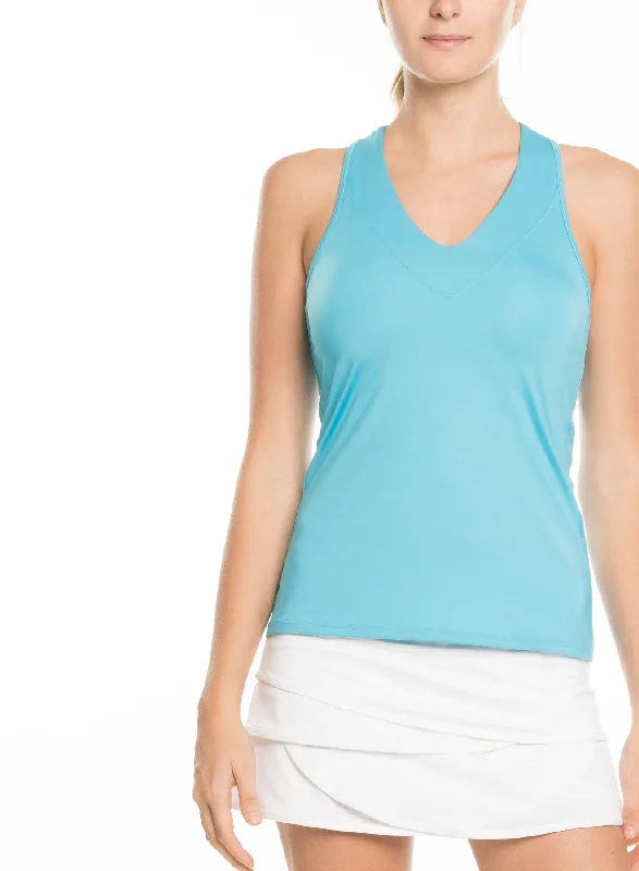 V Neck Tank W/bra